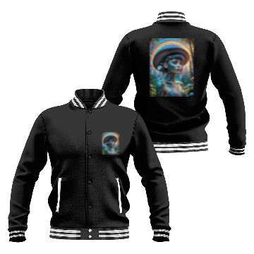 Discover Magic Mushroom Fairy Baseball Jackets