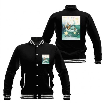 Discover Baby Moose Poem Baseball Jackets
