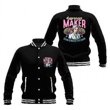 Discover School Psych Difference Maker School Counselor Baseball Jackets