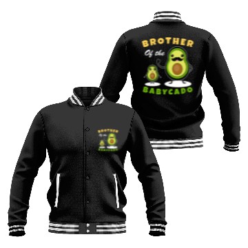 Discover Cute Avocado Family Matching cool for brother Baseball Jackets