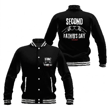 Discover second father's day Baseball Jackets daddy