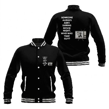 Discover movie guy Baseball Jackets