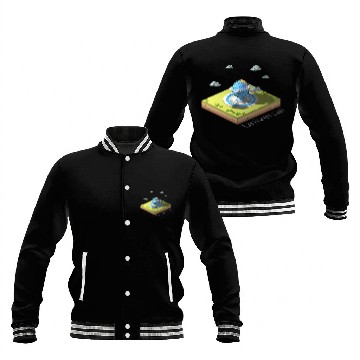 Discover Geometric low poly Universal Studios Baseball Jackets