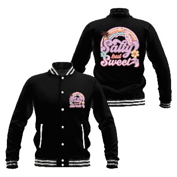 Discover Salty butt Sweet Baseball Jackets