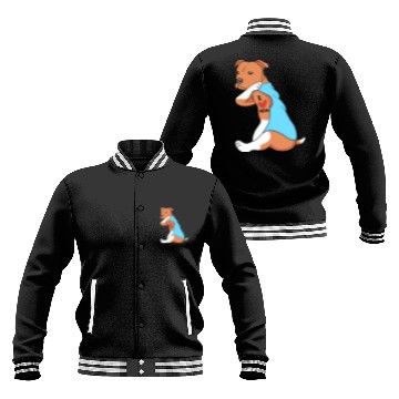 Discover Staffordshire Bull Terrier Dog Mom Baseball Jackets