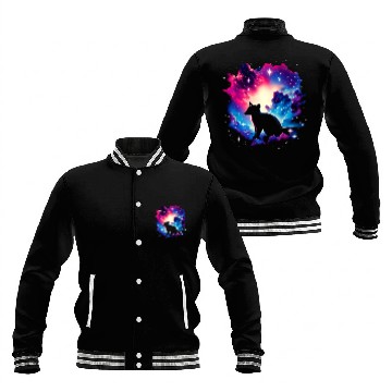Discover Cool Kinkajou Galaxy Space Art Baseball Jackets