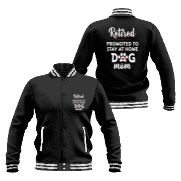 Discover Retirement Plan Walking My Dog Retired Dog Lover Baseball Jackets