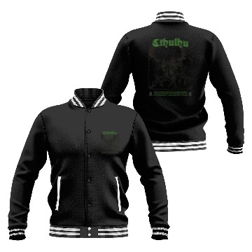 Discover Tarot Card - Cthulhu Cult Lovecraft Necronomicon Baseball Jackets