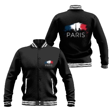 Discover Paris Baseball Jackets by Independent Artist - Buy Online