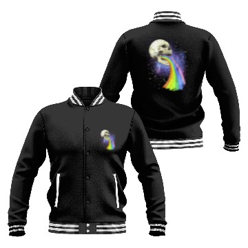 Discover Goth Rock Satan Unicorn Festivals Death Metal Baseball Jackets