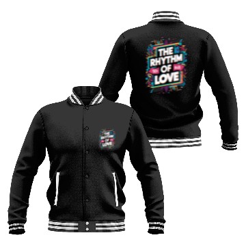 Discover The Rhythm Of Love 90s R-&B Baseball Jackets