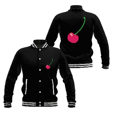 Discover One cherry Baseball Jackets