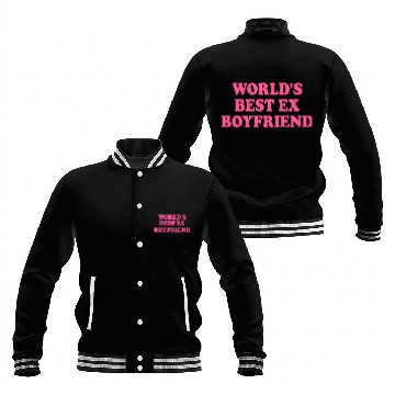 Discover world's best ex boyfriend Baseball Jackets