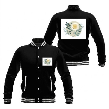 Discover Wildflower Whisper Baseball Jackets