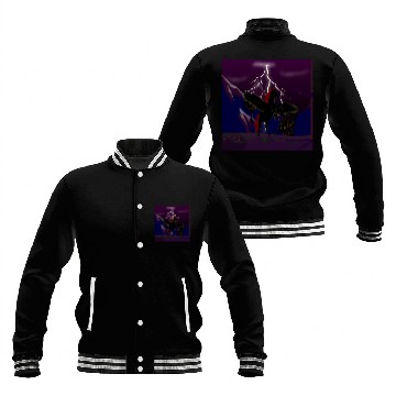 Discover Pegasus Storm at Night Baseball Jackets