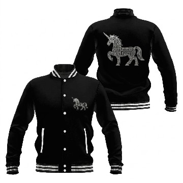 Discover Celtic Unicorn Line Art Tattoo Baseball Jackets