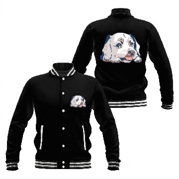 Discover A Cute Puppy Baseball Jackets
