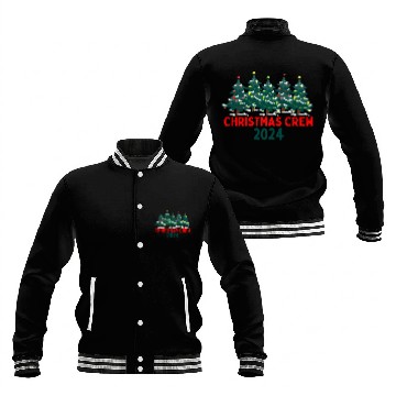 Discover Christmas crew Baseball Jackets
