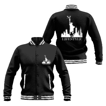 Discover NEW YORK CITY LIFESTYLE Baseball Jackets