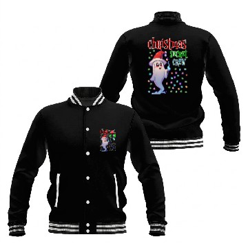 Discover Christmas Secret Crew Baseball Jackets