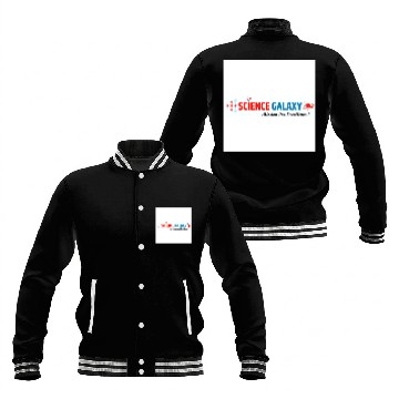 Discover science galaxy Baseball Jackets