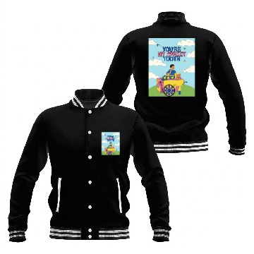 Discover Ice cream design Baseball Jackets