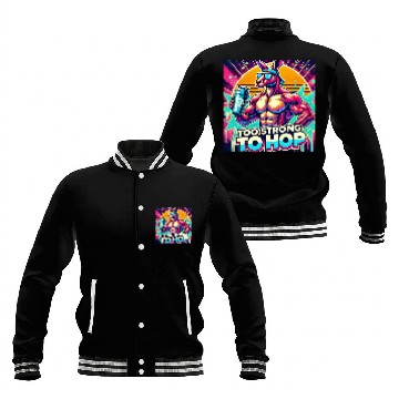 Discover Retro Muscle Kangaroo Baseball Jackets