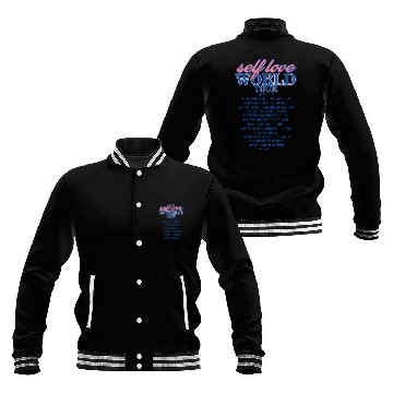 Discover Selflove World Tour Baseball Jackets