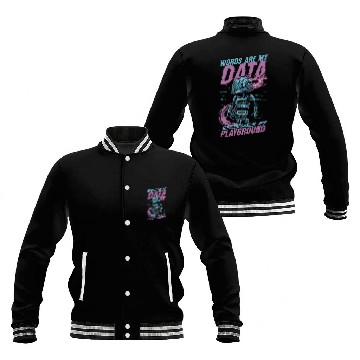 Discover Computer Linguist Baseball Jackets