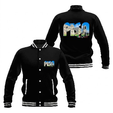 Discover Pisa Tuscany Italy Baseball Jackets