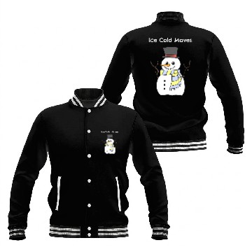 Discover Dancing Snowman | Iced Cold Moves | Unisex | Baseball Jackets