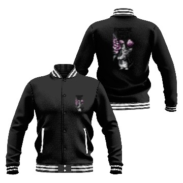 Discover Subtle Floral Anti Trump Flowers Foxglove Daisy Baseball Jackets