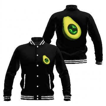 Discover Galaxy Avocado Core Baseball Jackets