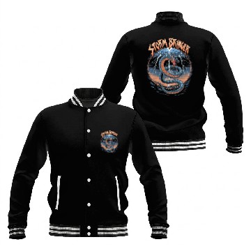 Discover Storm Bringer Serpent Baseball Jackets