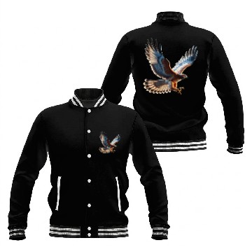 Discover Majestic Hawk Flight Baseball Jackets