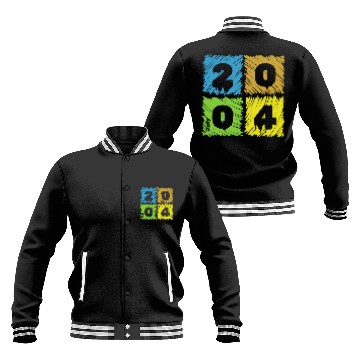 Discover 21st birthday Colorful Patches since 07/2004 Baseball Jackets