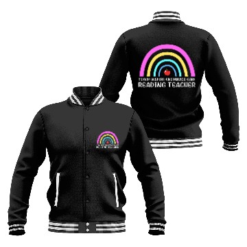 Discover Reading Teacher Literature Book Library Baseball Jackets
