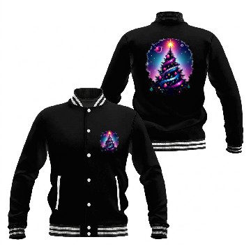 Discover Galactic Tree of Life Baseball Jackets