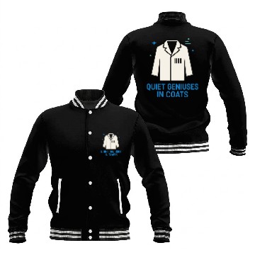 Discover Clinical Lab Tech Diagnostic Science Data Nerd Baseball Jackets