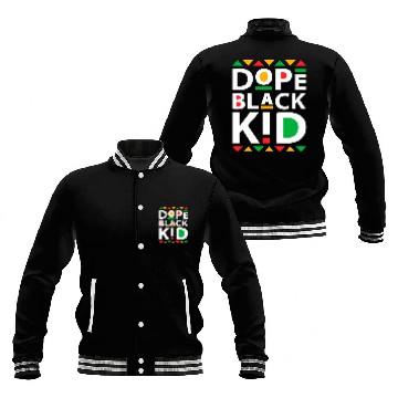Discover Dope black kid black history month Baseball Jackets