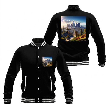 Discover los angeles city. Baseball Jackets