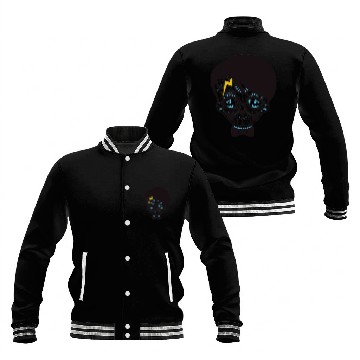 Discover Electric Skull – Geek Meets Style Baseball Jackets