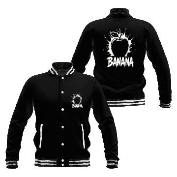 Discover Banana Apple Joke Baseball Jackets