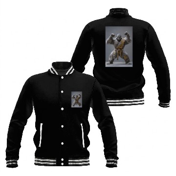 Discover Sumo Gorilla Warrior Baseball Jackets