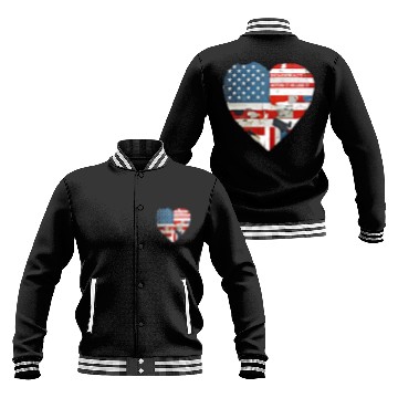 Discover Democracy Defend It Or Lose It USA flag vintage  Baseball Jackets