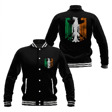 Discover Irish German Eagle Baseball Jackets