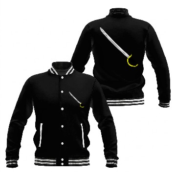 Discover fencing fechten floret sword parry samurai1 Baseball Jackets
