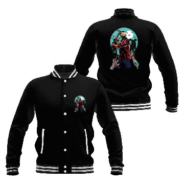 Discover zombie killer Baseball Jackets