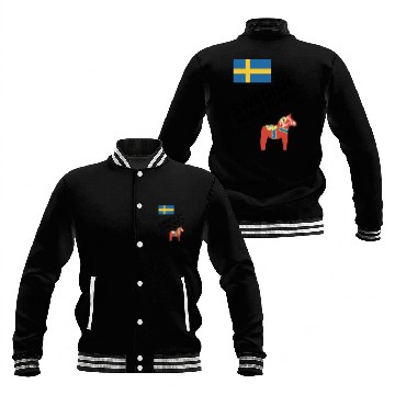 Discover SWEDISH HORSE POWER Baseball Jackets