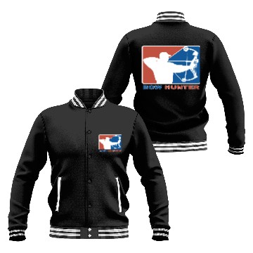 Discover Bow Hunter Major League Bows and Arrow Hunting Baseball Jackets
